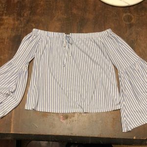 Off the shoulder blouse